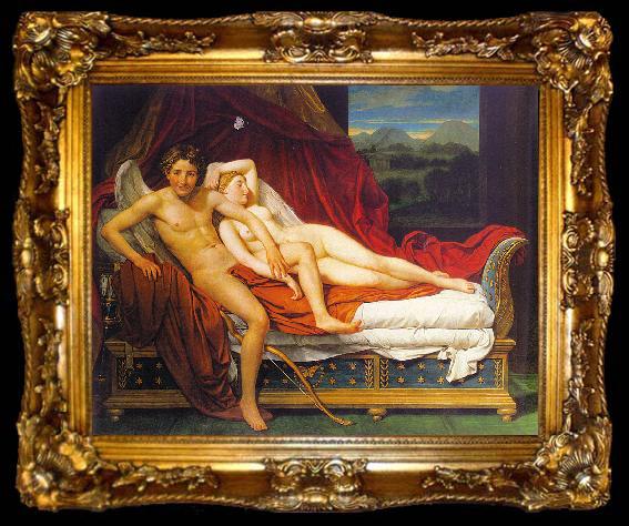 framed  Jacques-Louis  David Cupid and Psyche1, ta009-2